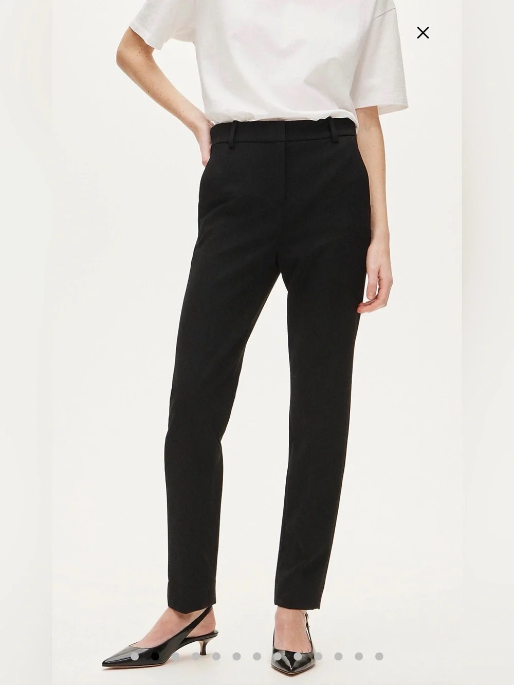 J.Crew Cameron Pant Black Size 8 NWT Four Season Stretch
